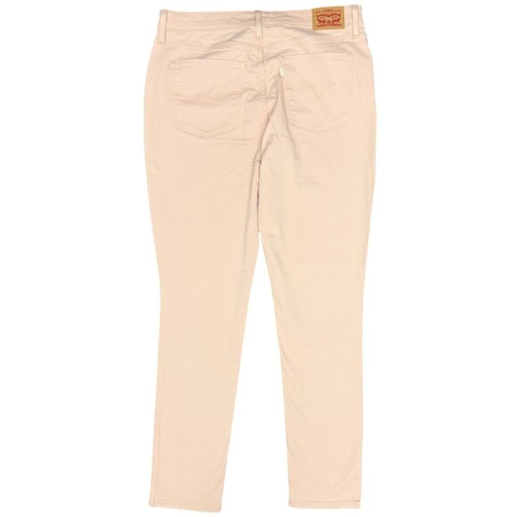 Women's‎ LEVI'S 721 High Rise Ankle Skinny Button-Fly in Baby Pink- Size 32 - Picture 6 of 15